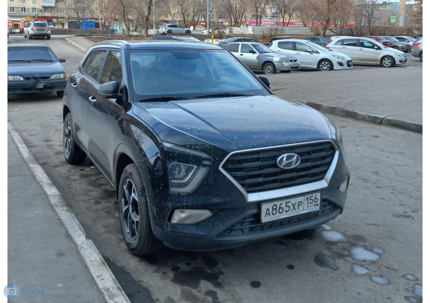 Автомобиль госномер А865ХР156