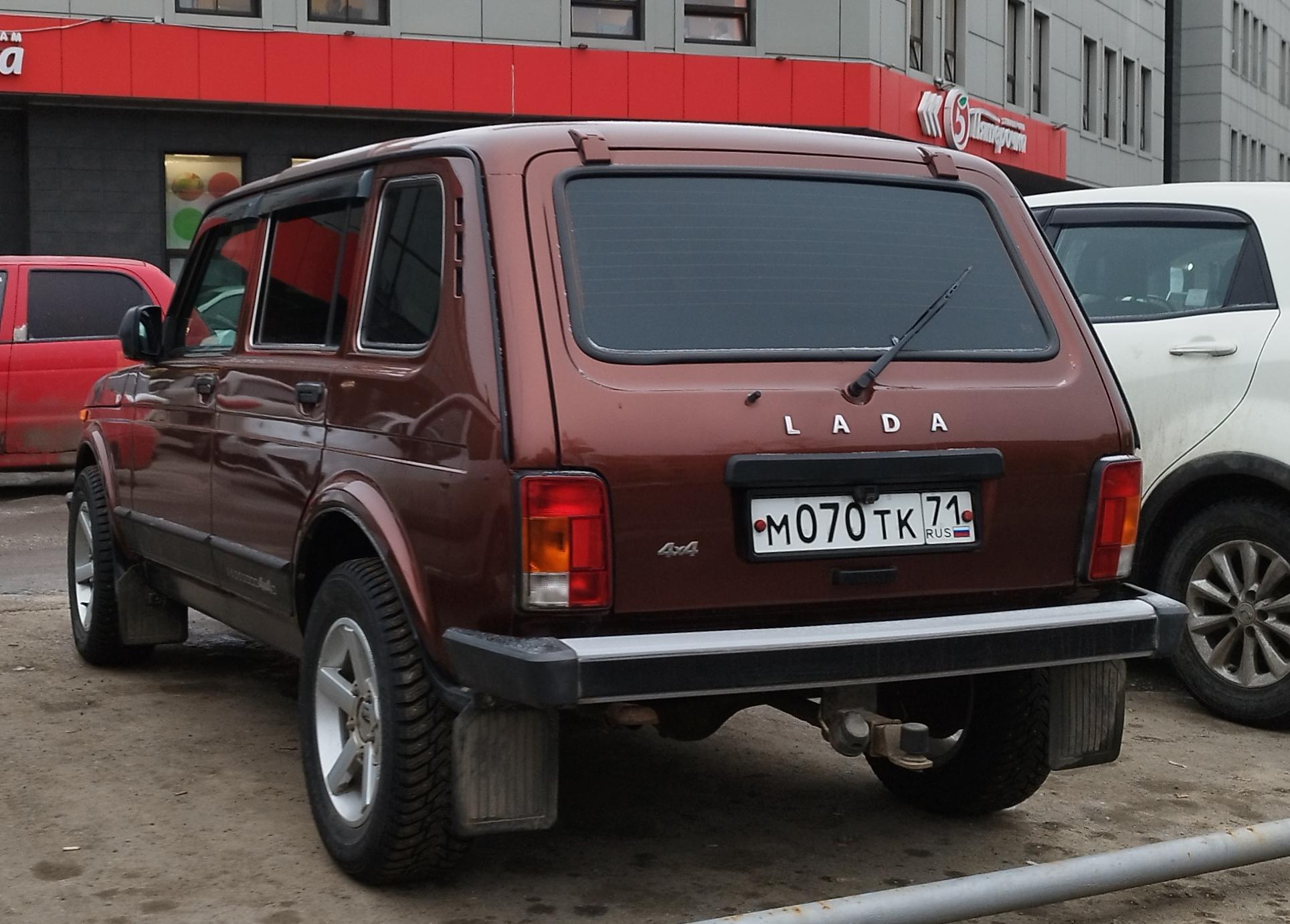 Автомобиль госномер М070ТК71