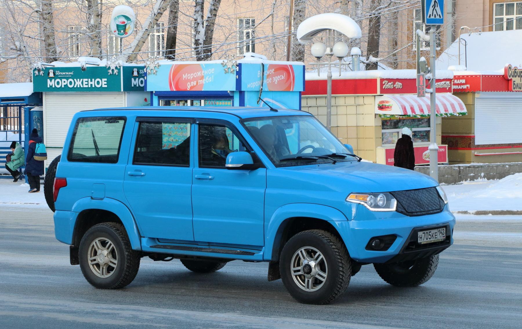 Автомобиль госномер Н705КЕ142