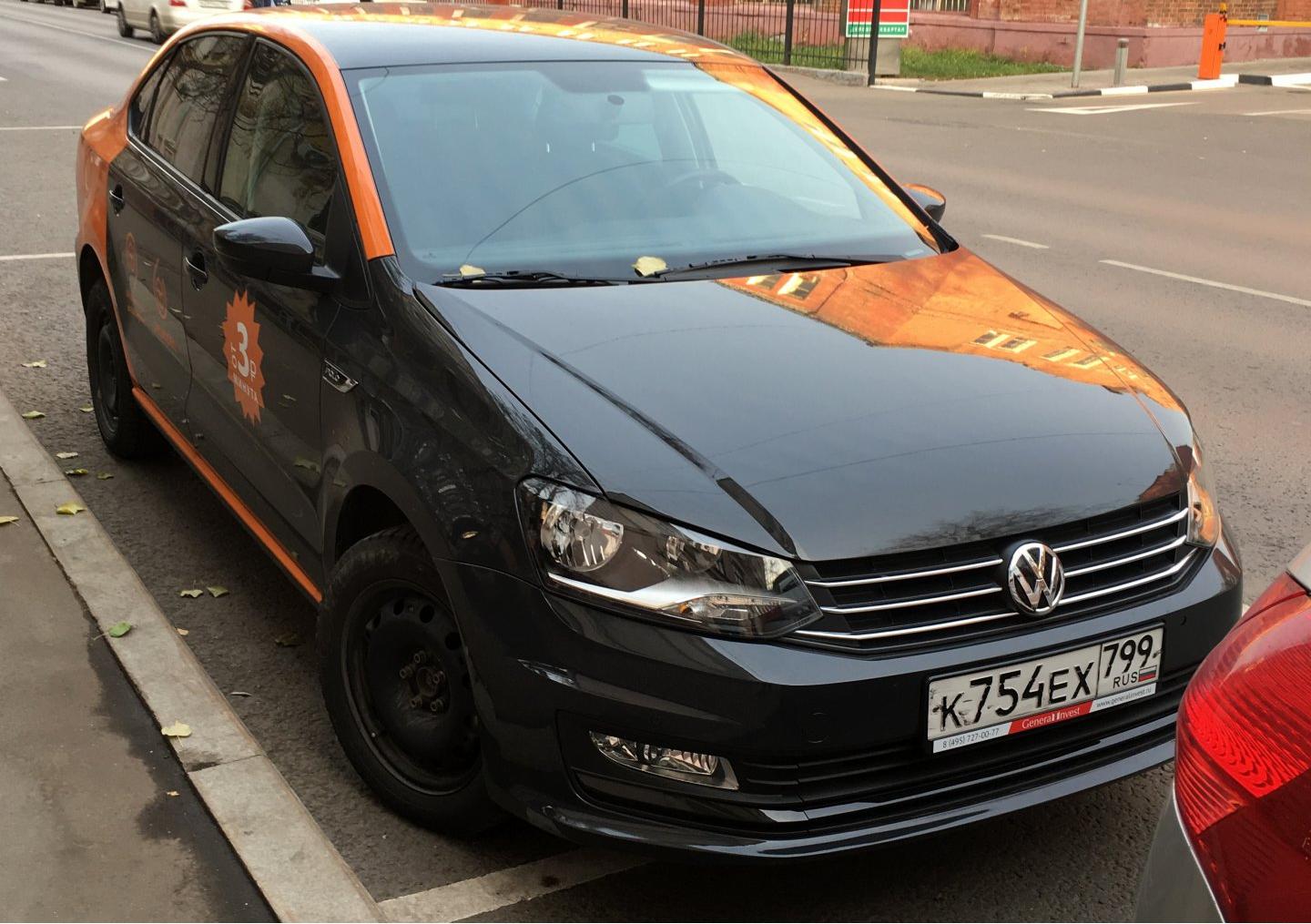 Автомобиль госномер К754ЕХ799