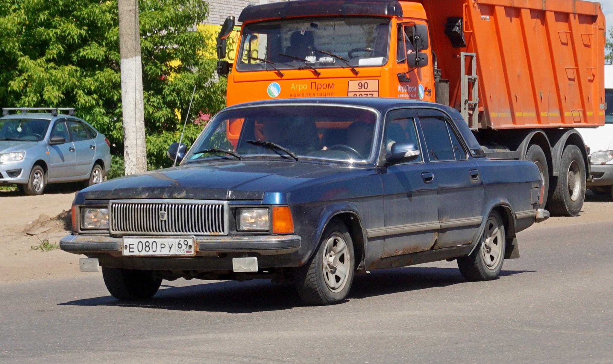Автомобиль госномер Е080РУ69