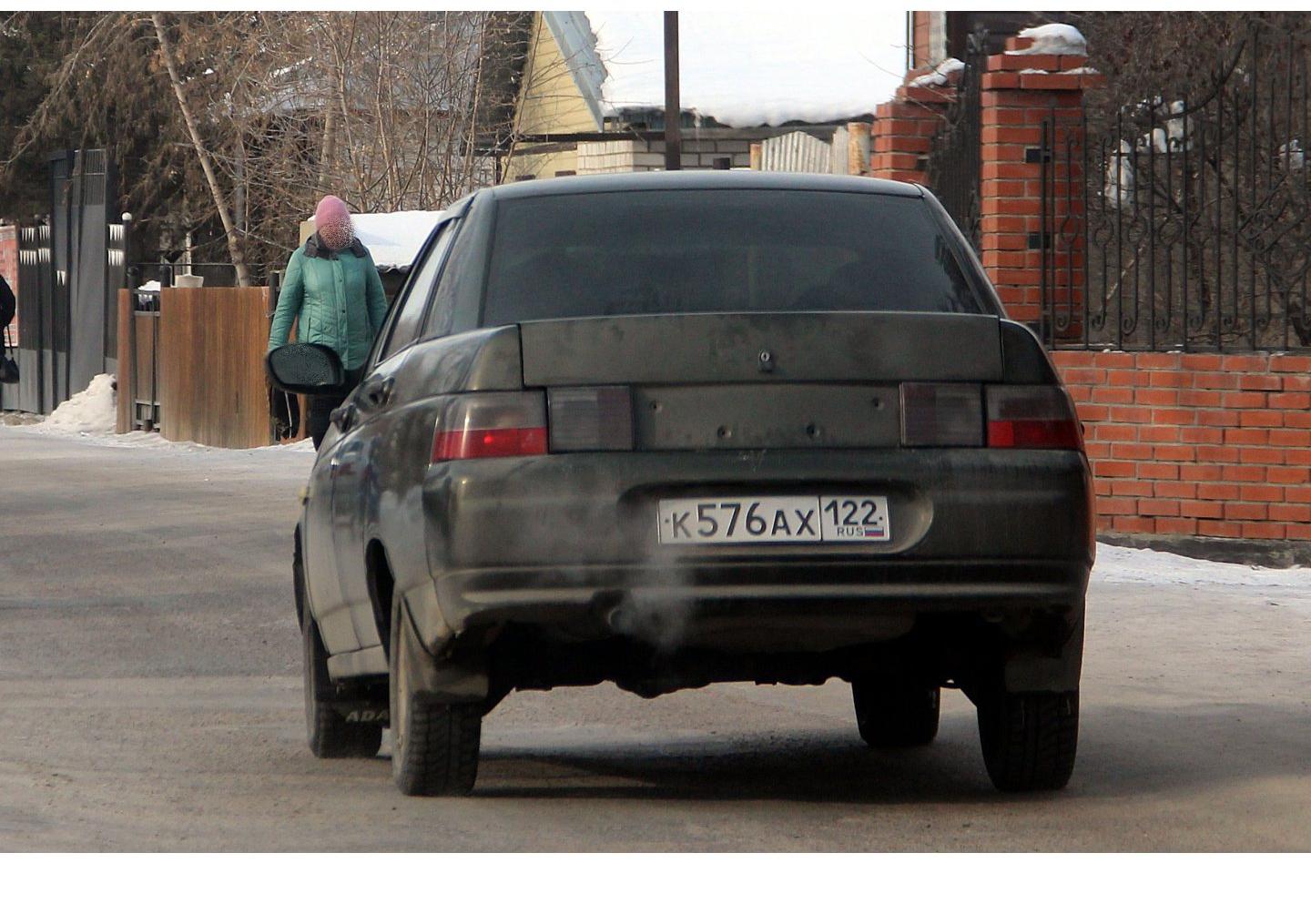 Автомобиль госномер К576АХ122