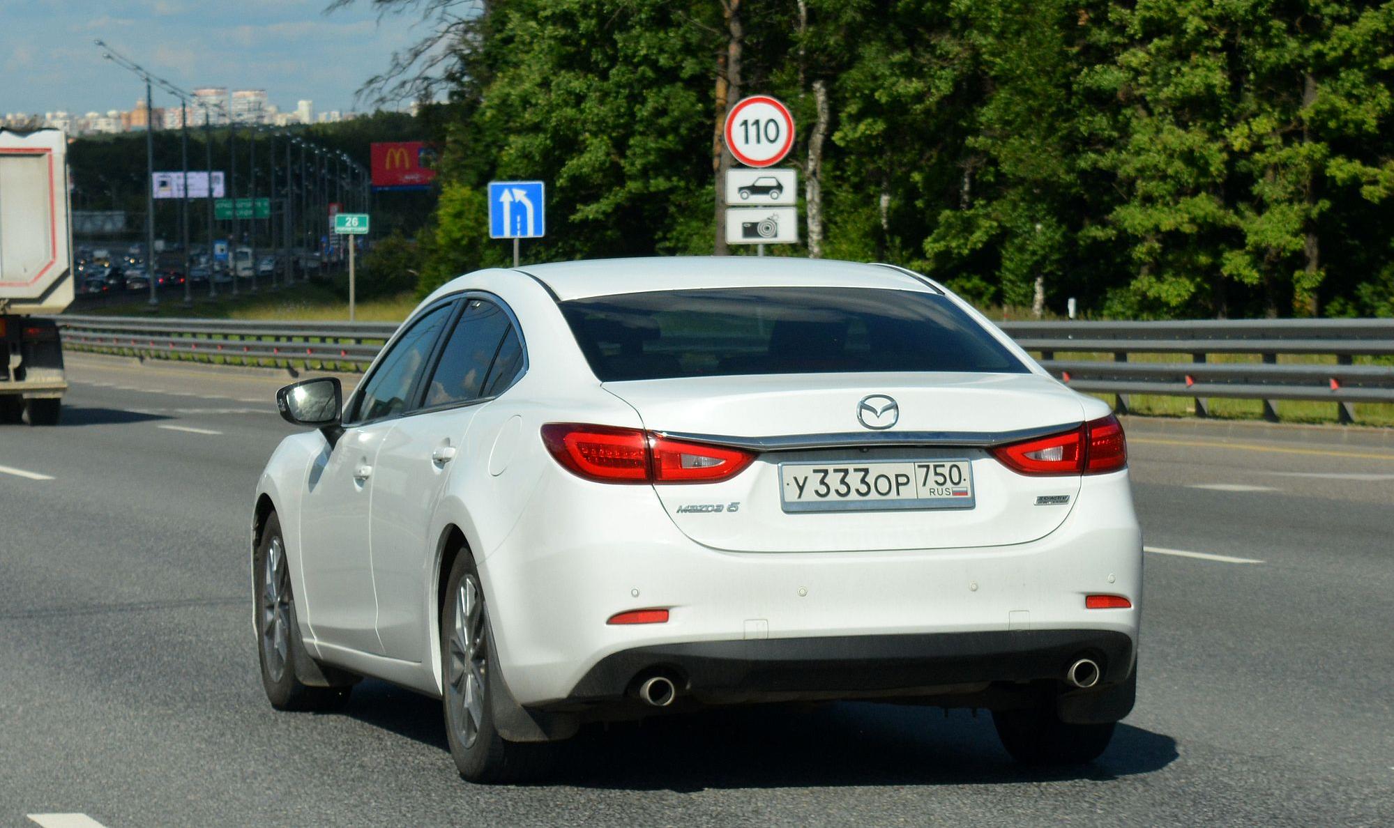 Автомобиль госномер У333ОР750