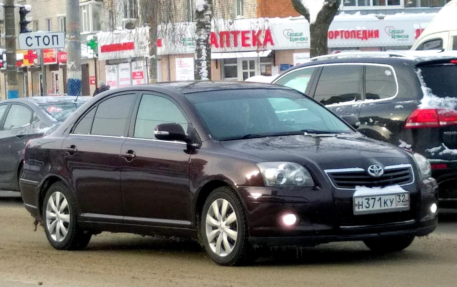 Автомобиль госномер Н371КУ32