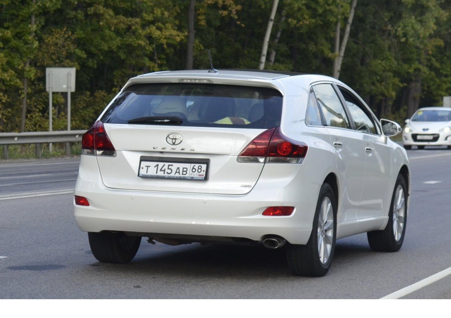 Автомобиль госномер Т145АВ68