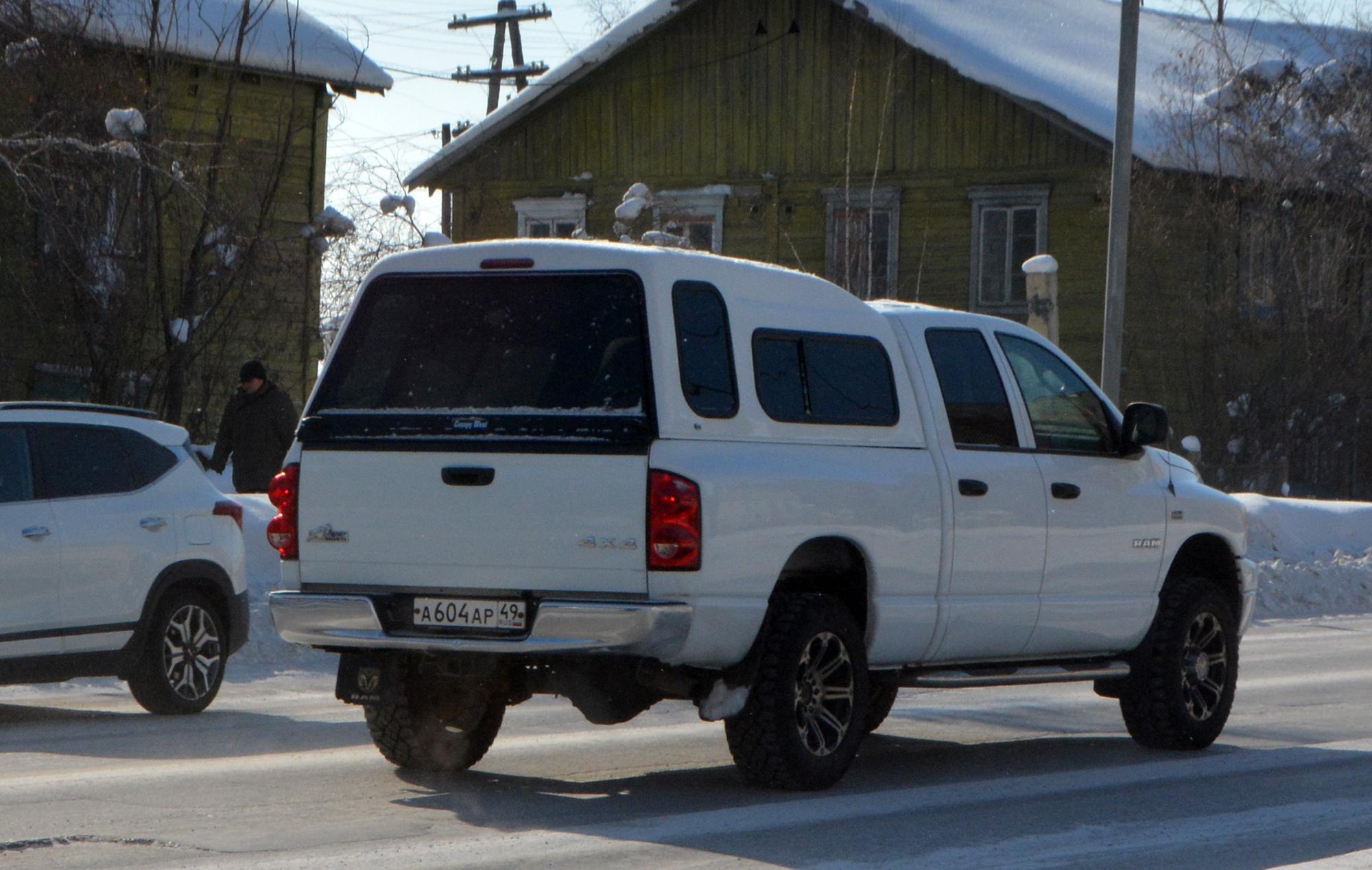 Автомобиль госномер А604АР49