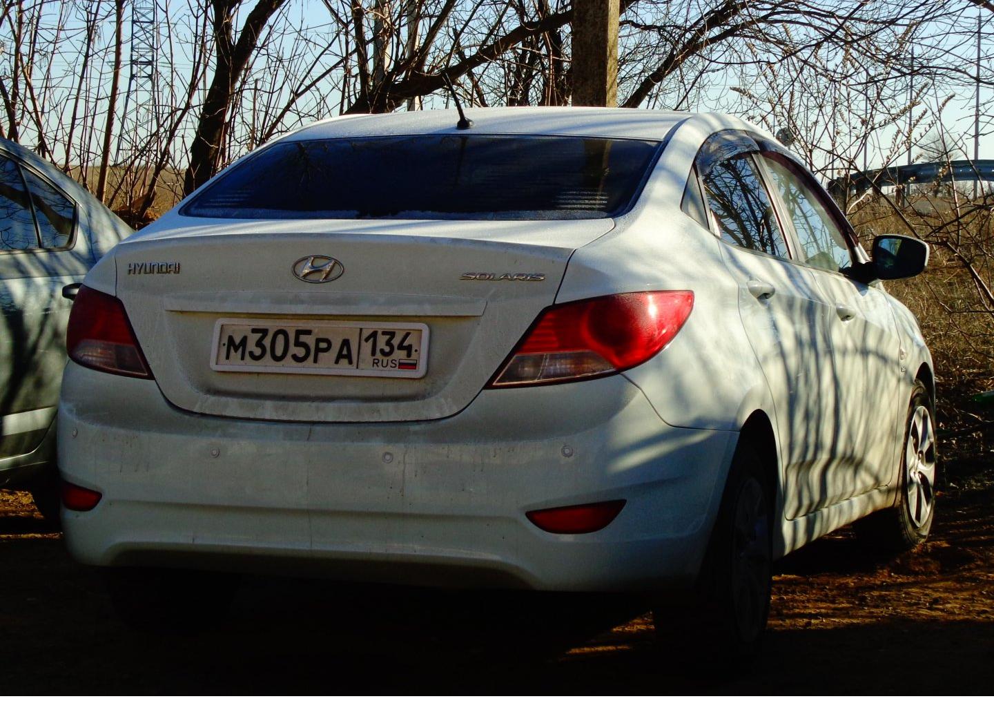 Автомобиль госномер М305РА134
