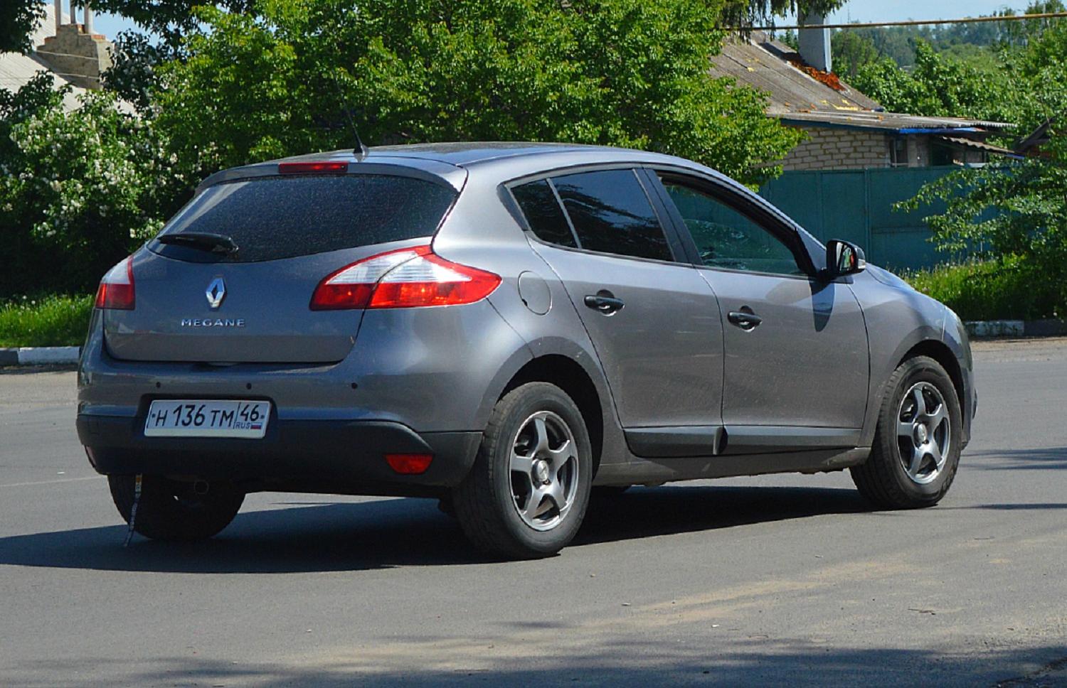 Автомобиль госномер Н136ТМ46
