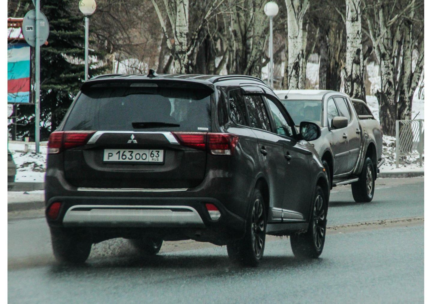 Автомобиль госномер Р163ОО63