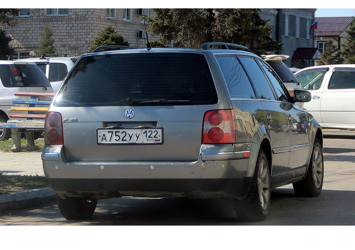 Автомобиль госномер А752УУ122