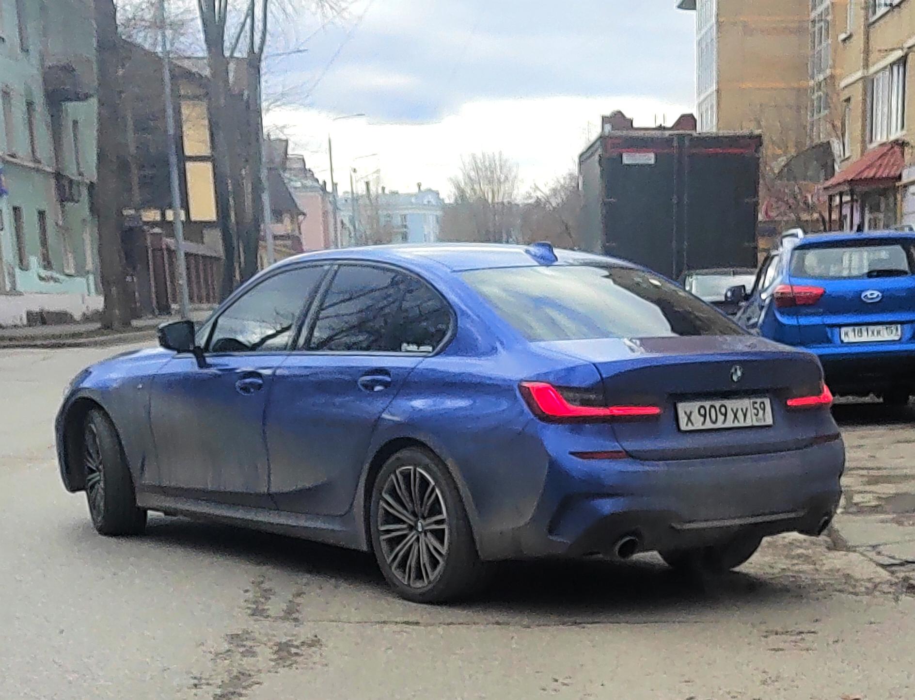 Автомобиль госномер Х909ХУ59