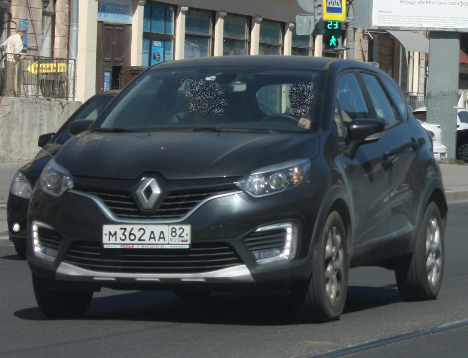 Автомобиль госномер М362АА82