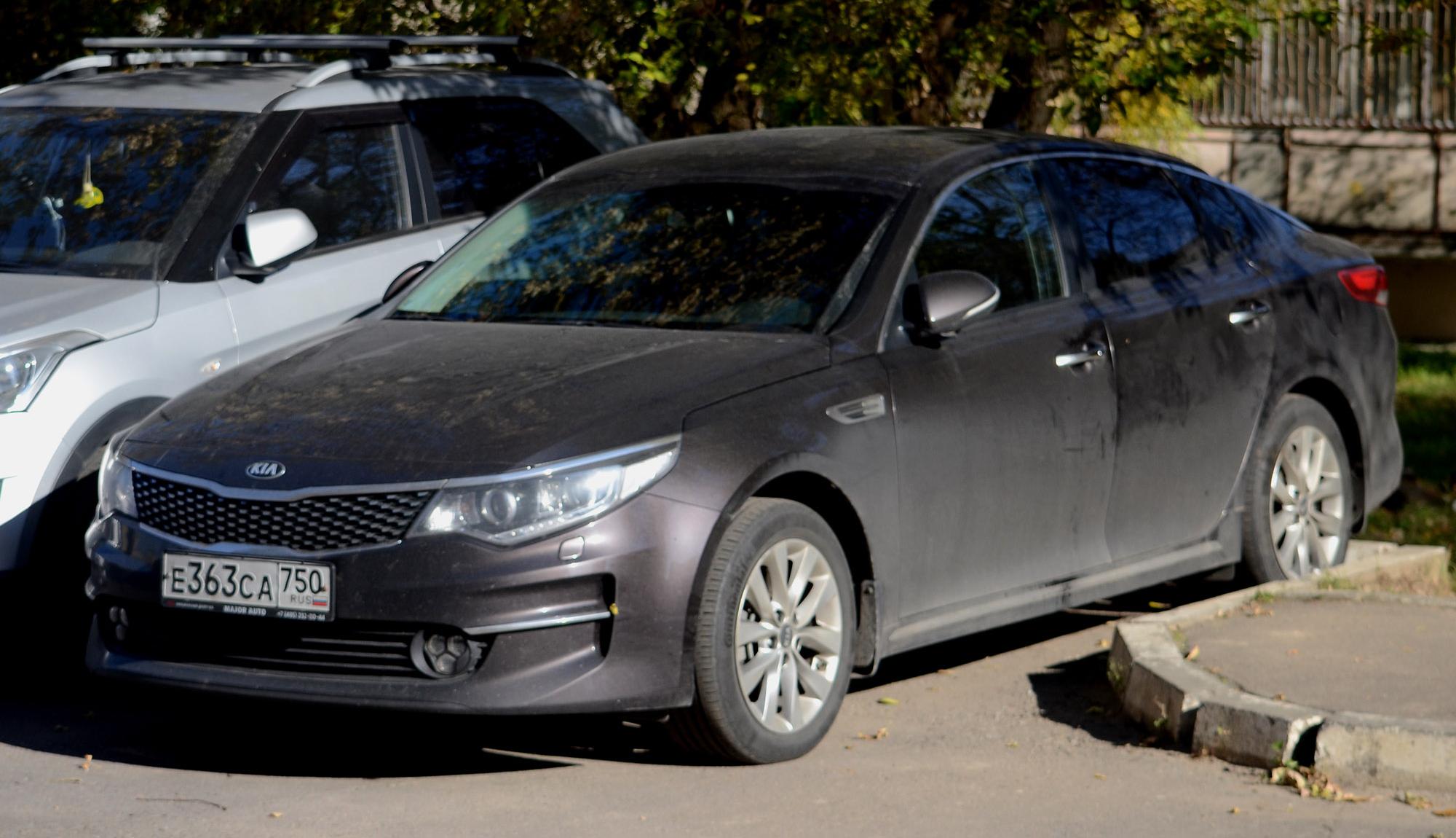 Автомобиль госномер Е363СА750