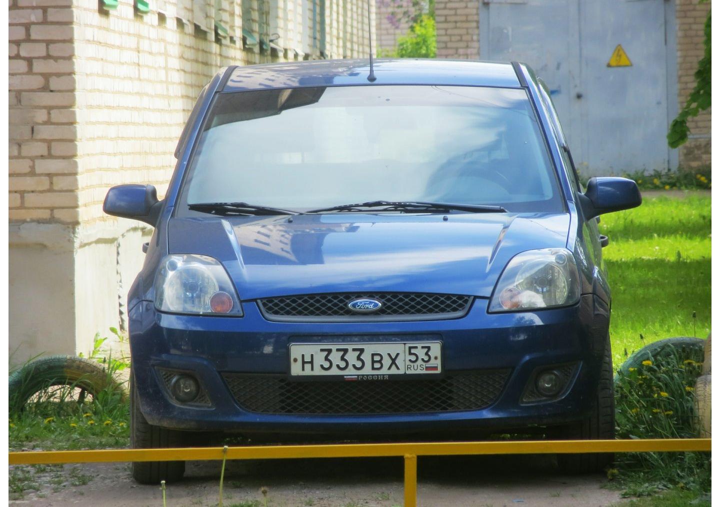 Автомобиль госномер Н333ВХ53