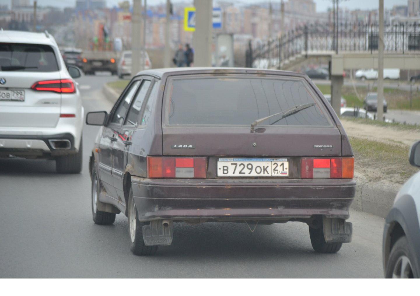 Автомобиль госномер В729ОК21