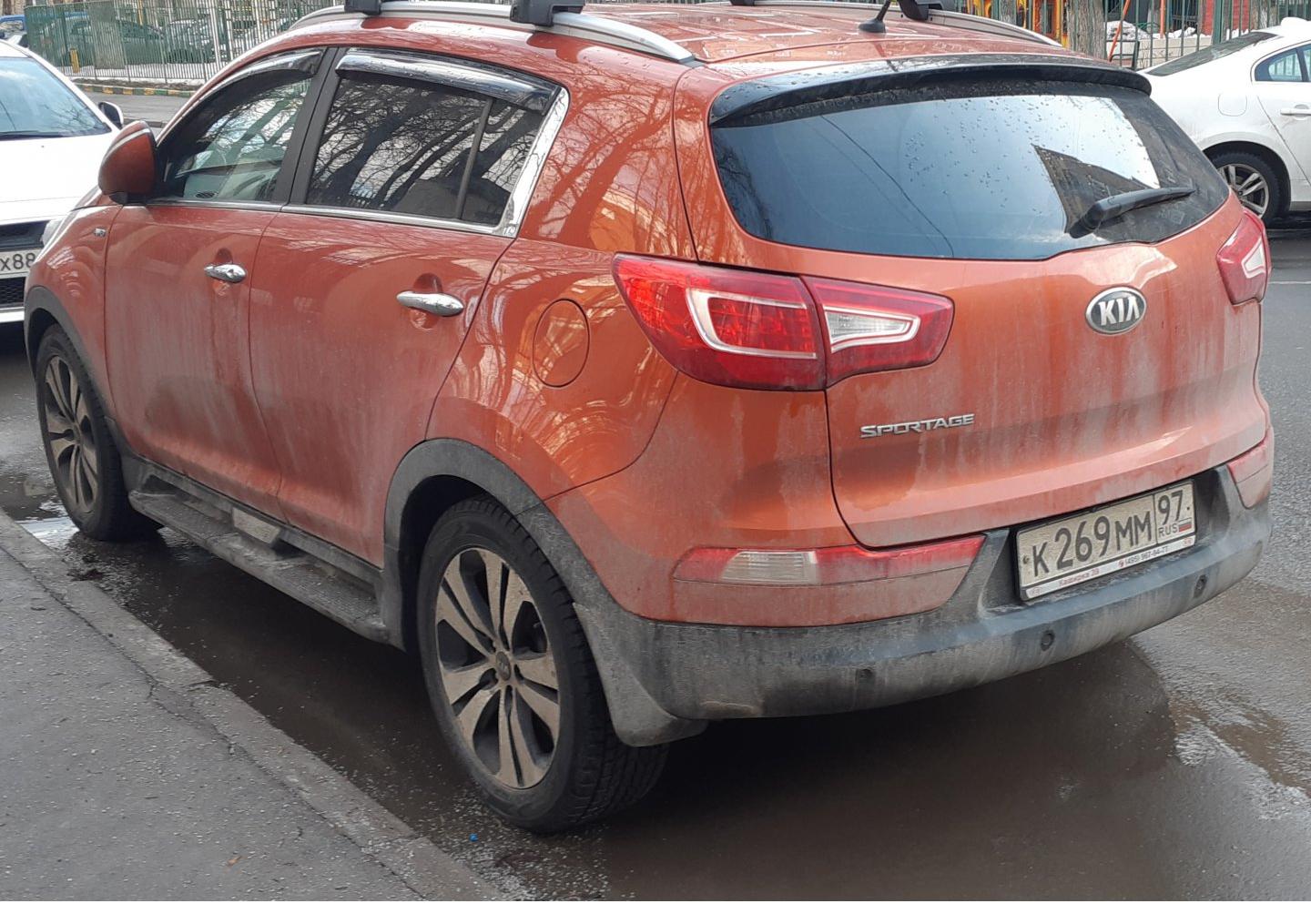 Автомобиль госномер К269ММ97