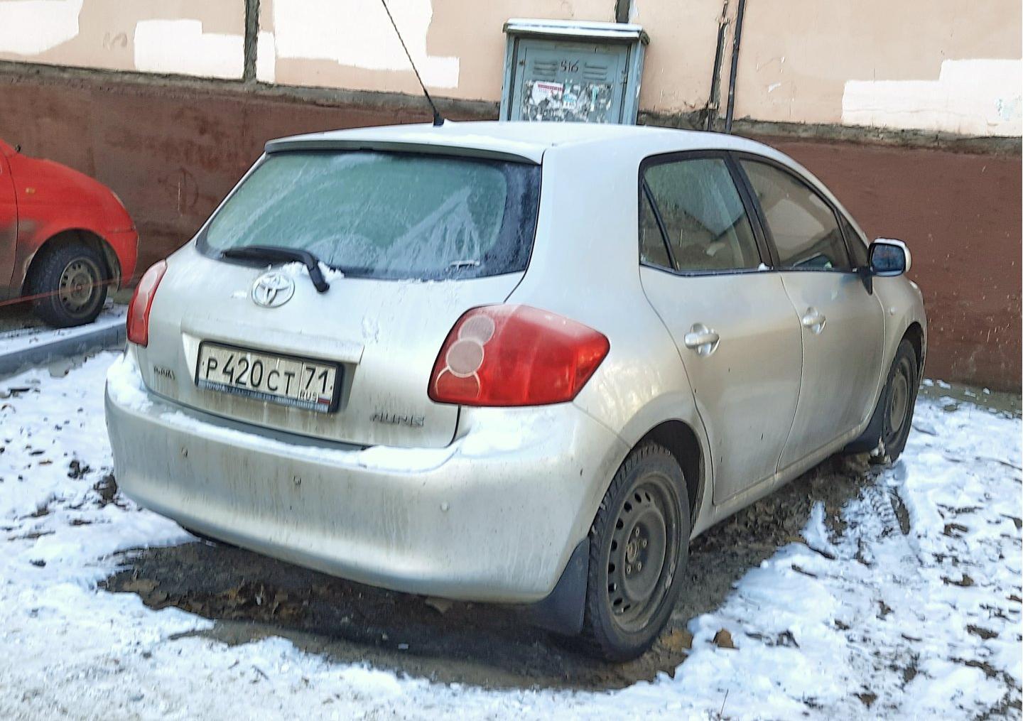 Автомобиль госномер Р420СТ71