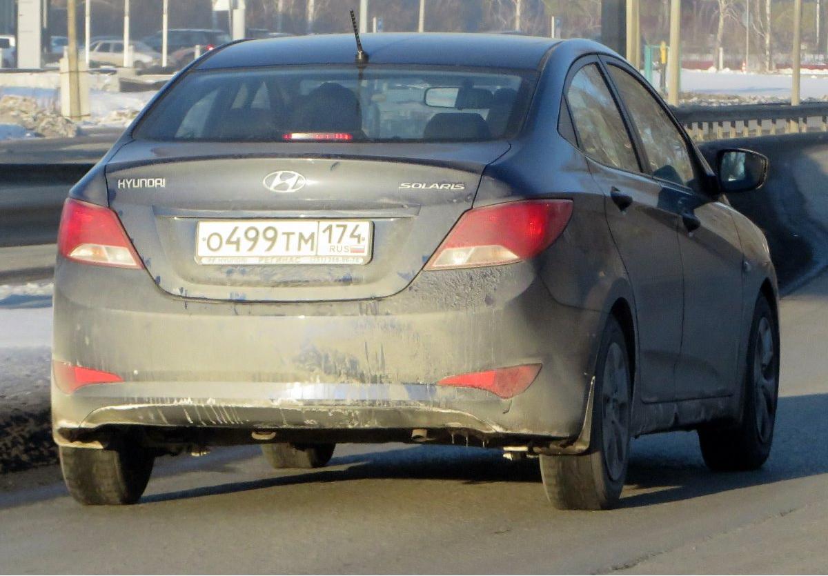 Автомобиль госномер О499ТМ174