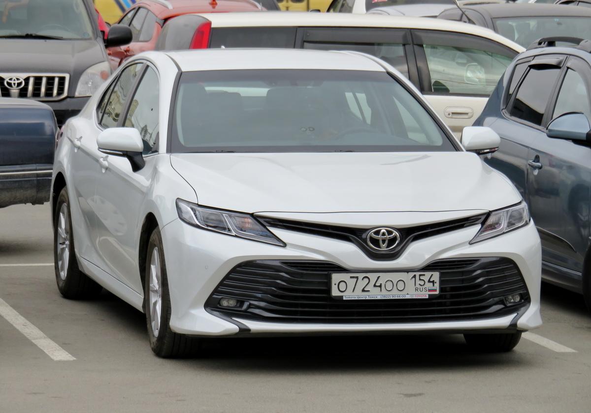 Автомобиль госномер О724ОО154
