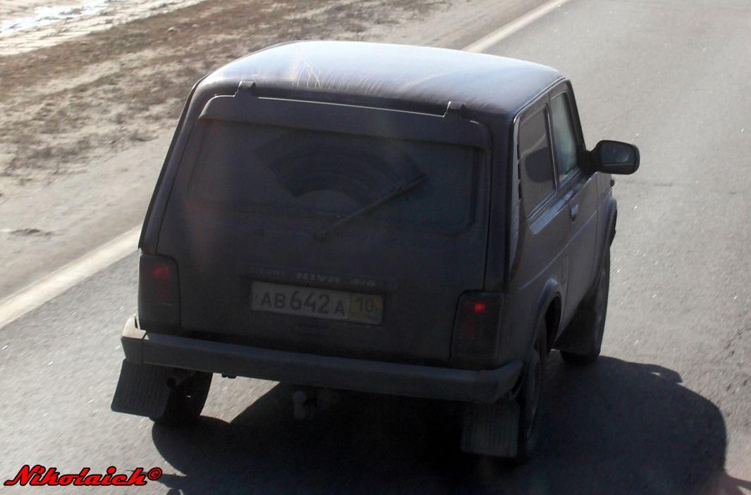 Автомобиль госномер АВ642А10