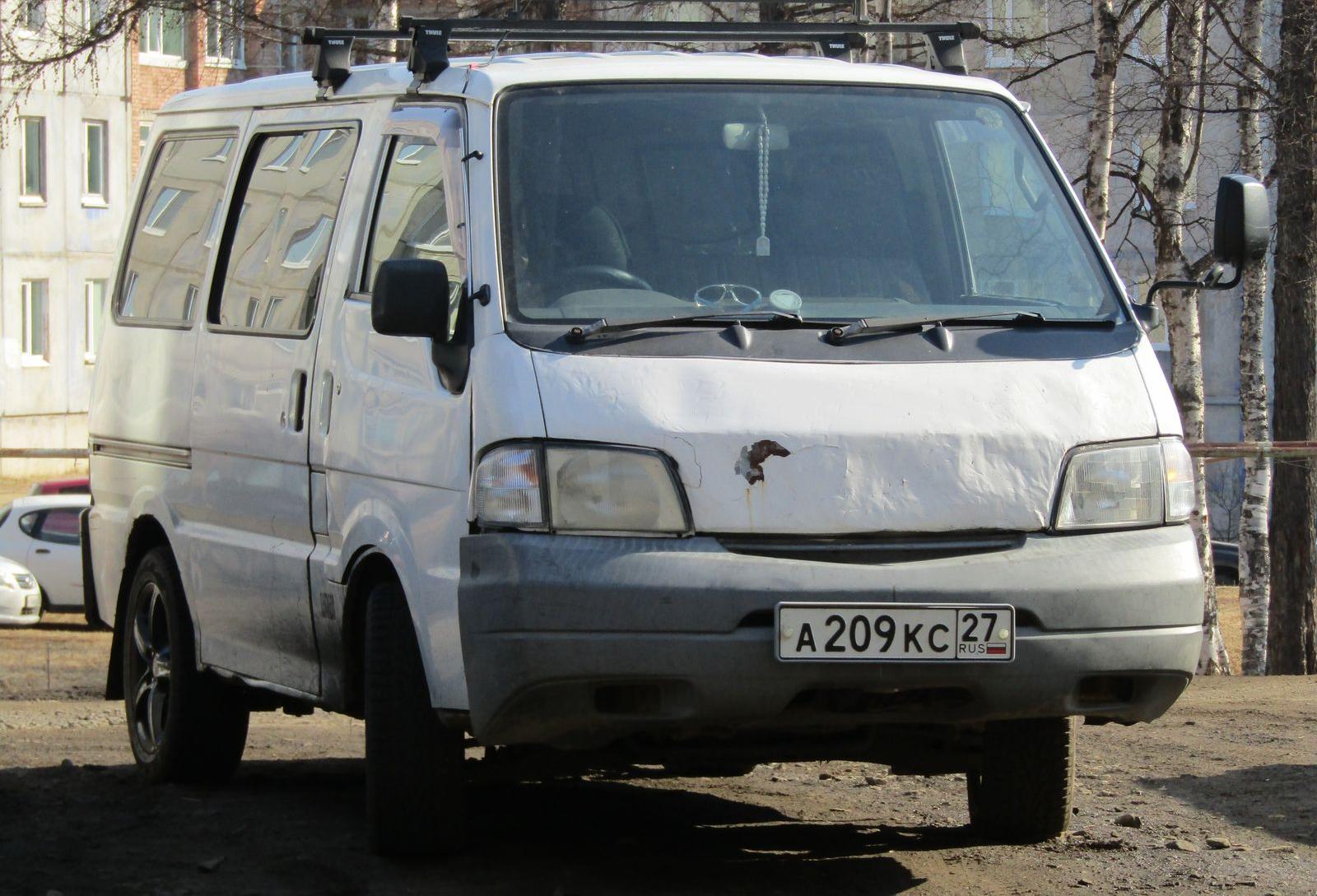 Автомобиль госномер А209КС27