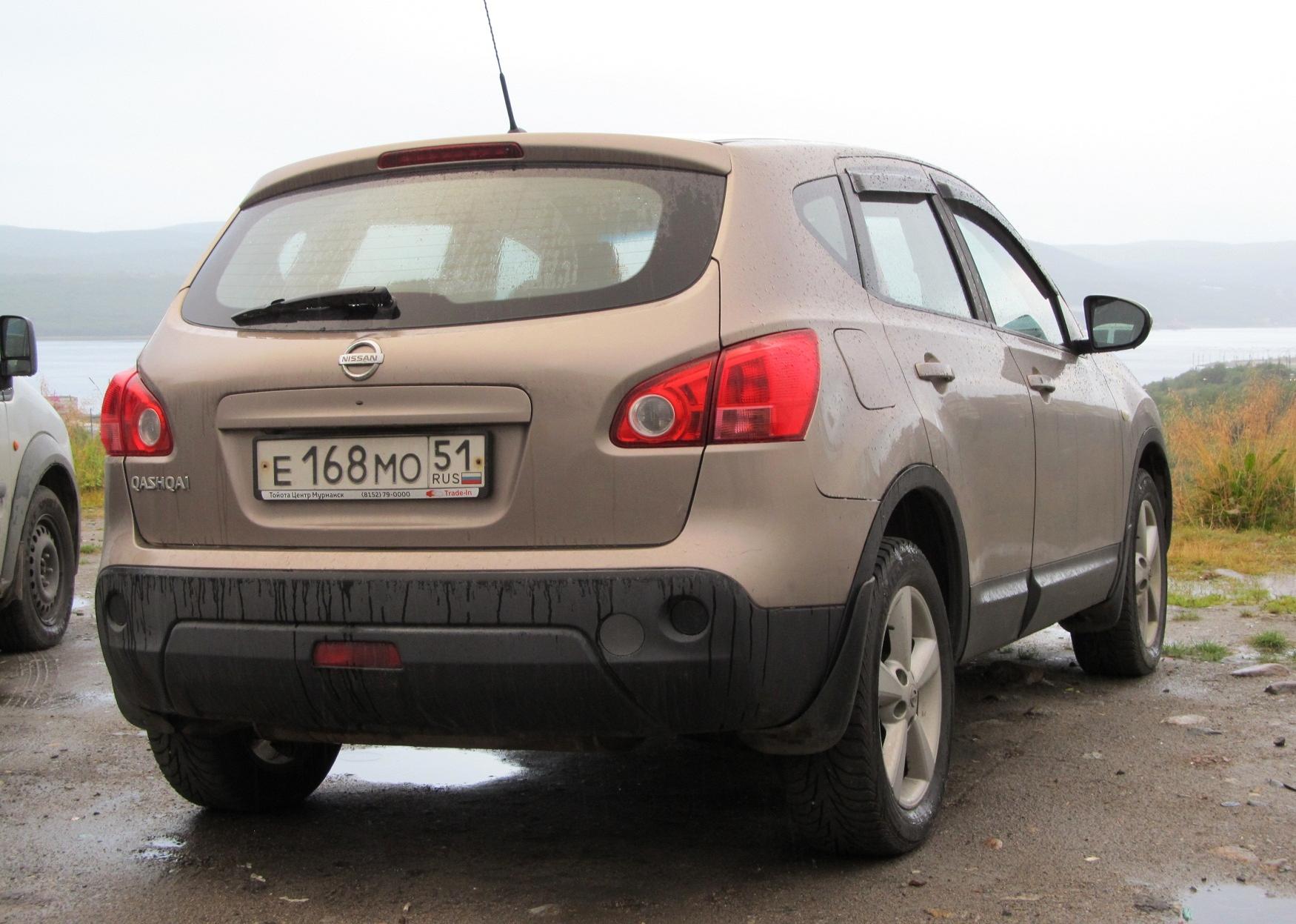 Автомобиль госномер Е168МО51