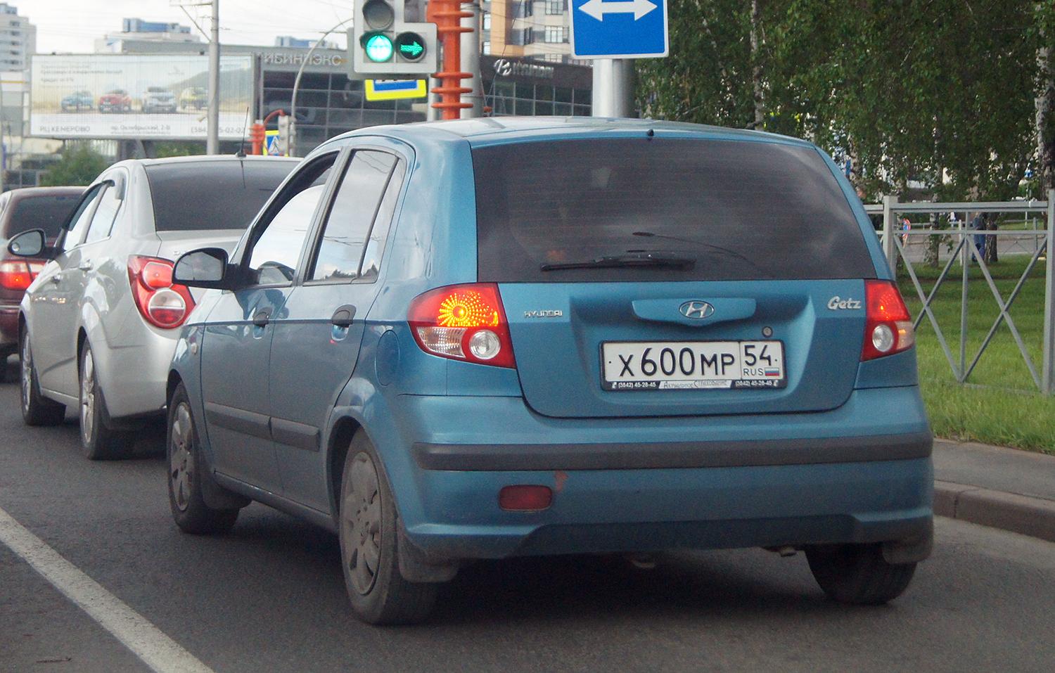 Автомобиль госномер Х600МР54