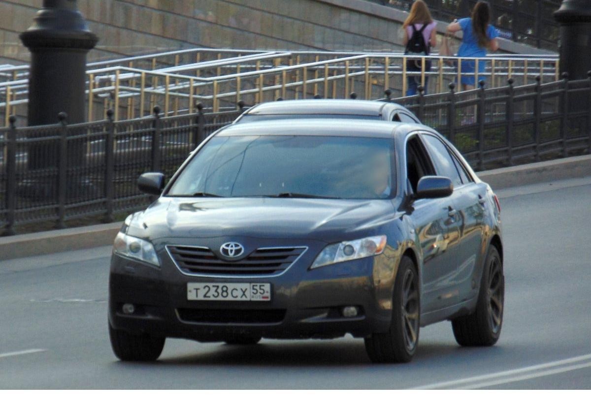 Автомобиль госномер Т238СХ55