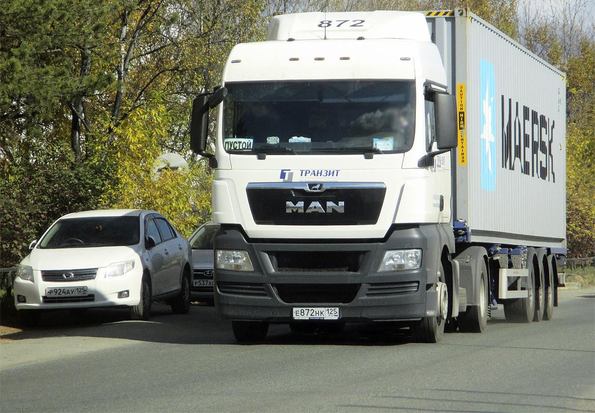 Автомобиль госномер Е872НК125