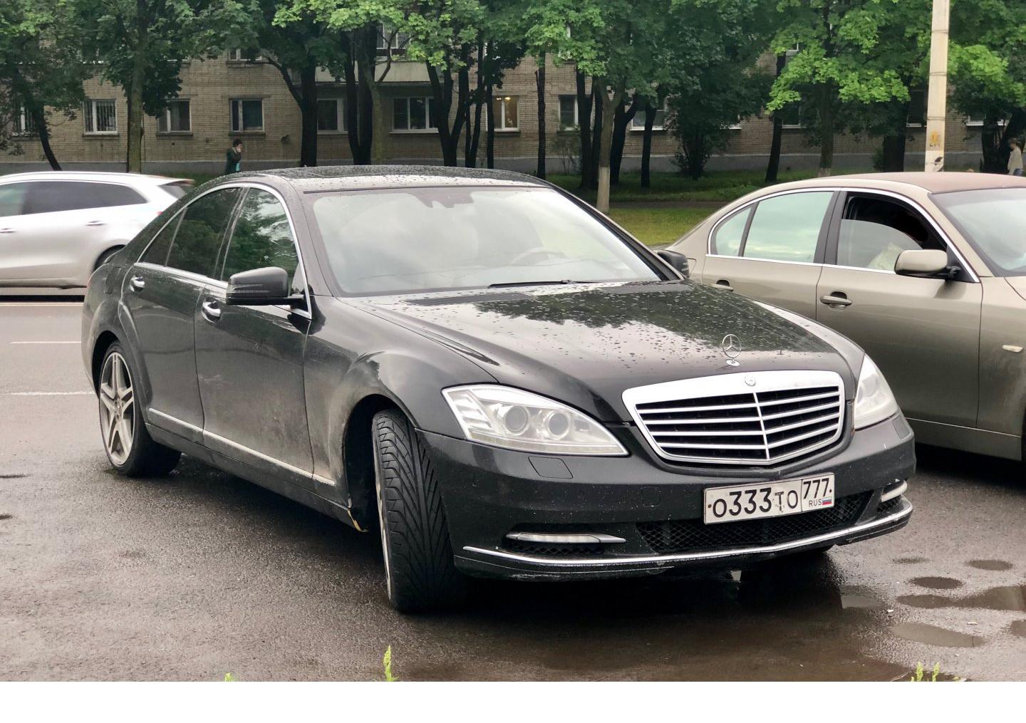 Автомобиль госномер О333ТО777