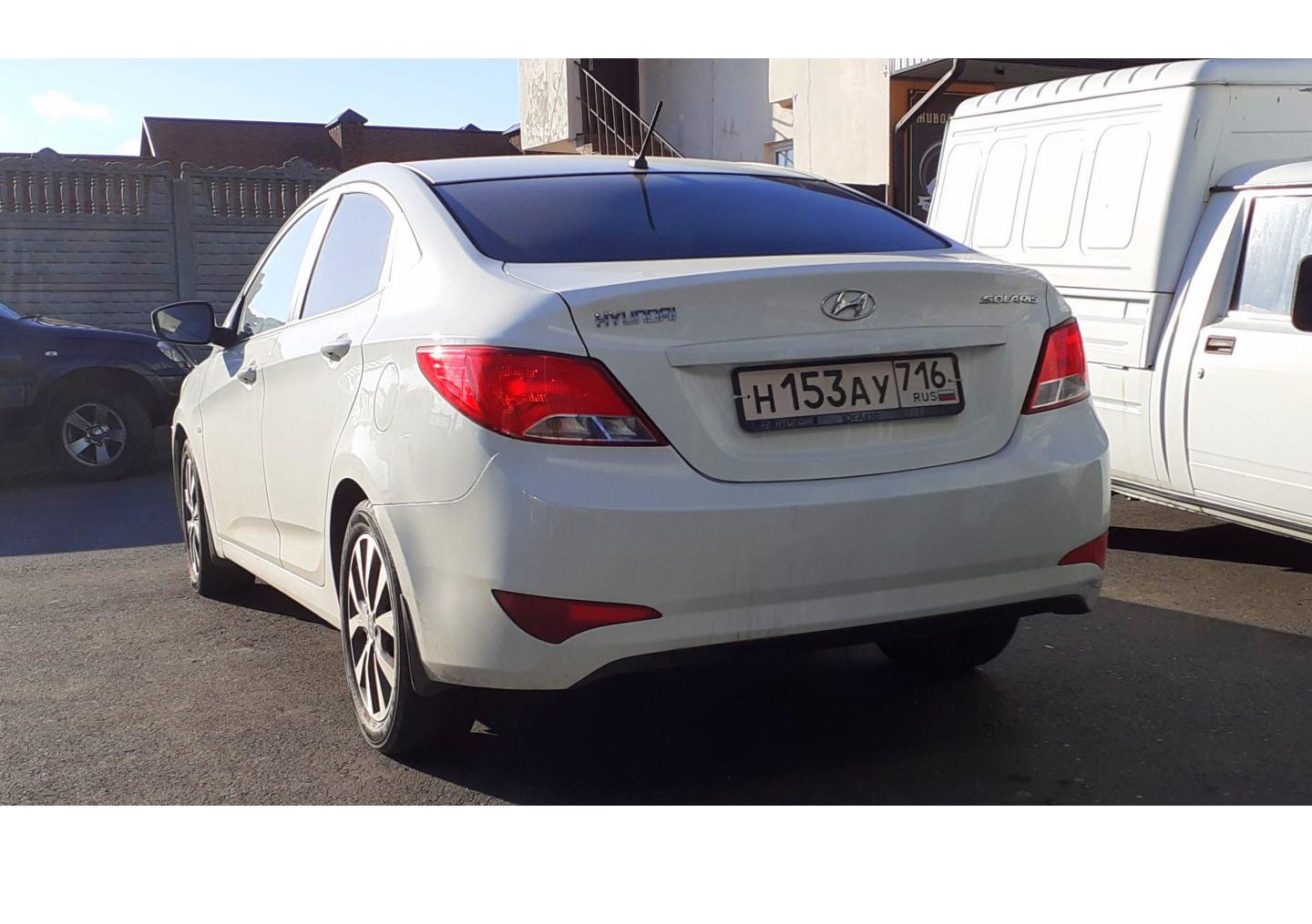 Автомобиль госномер Н153АУ716