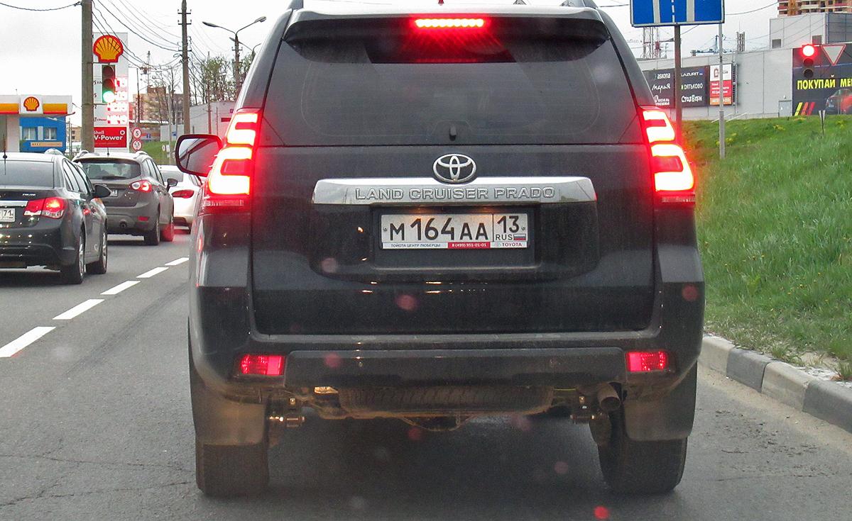 Автомобиль госномер М164АА13