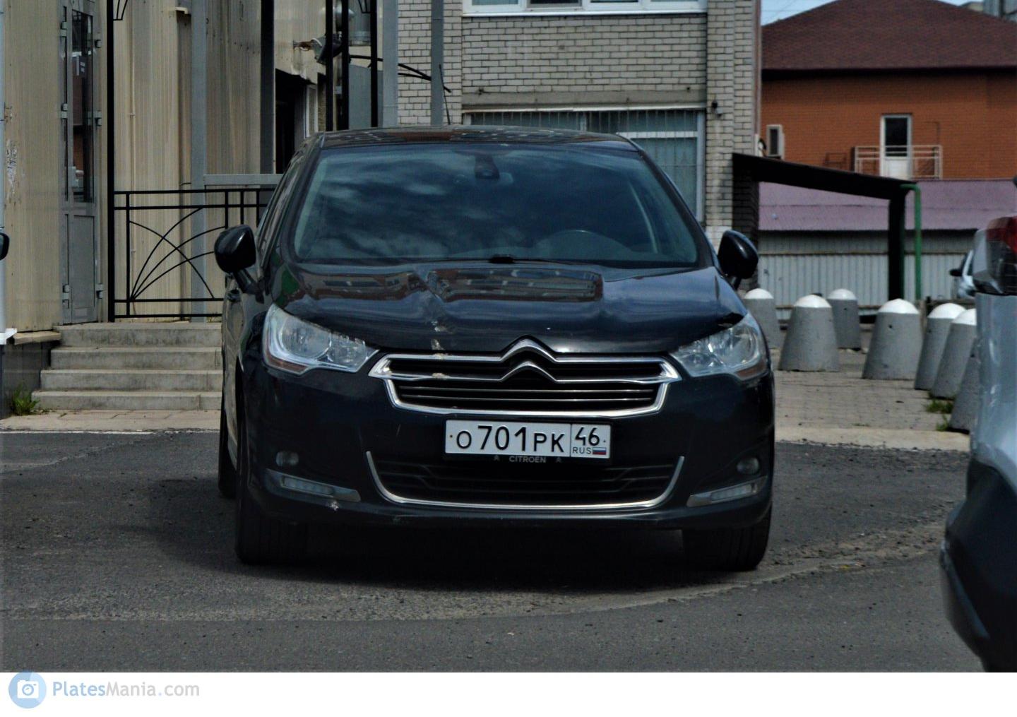 Автомобиль госномер О701РК46