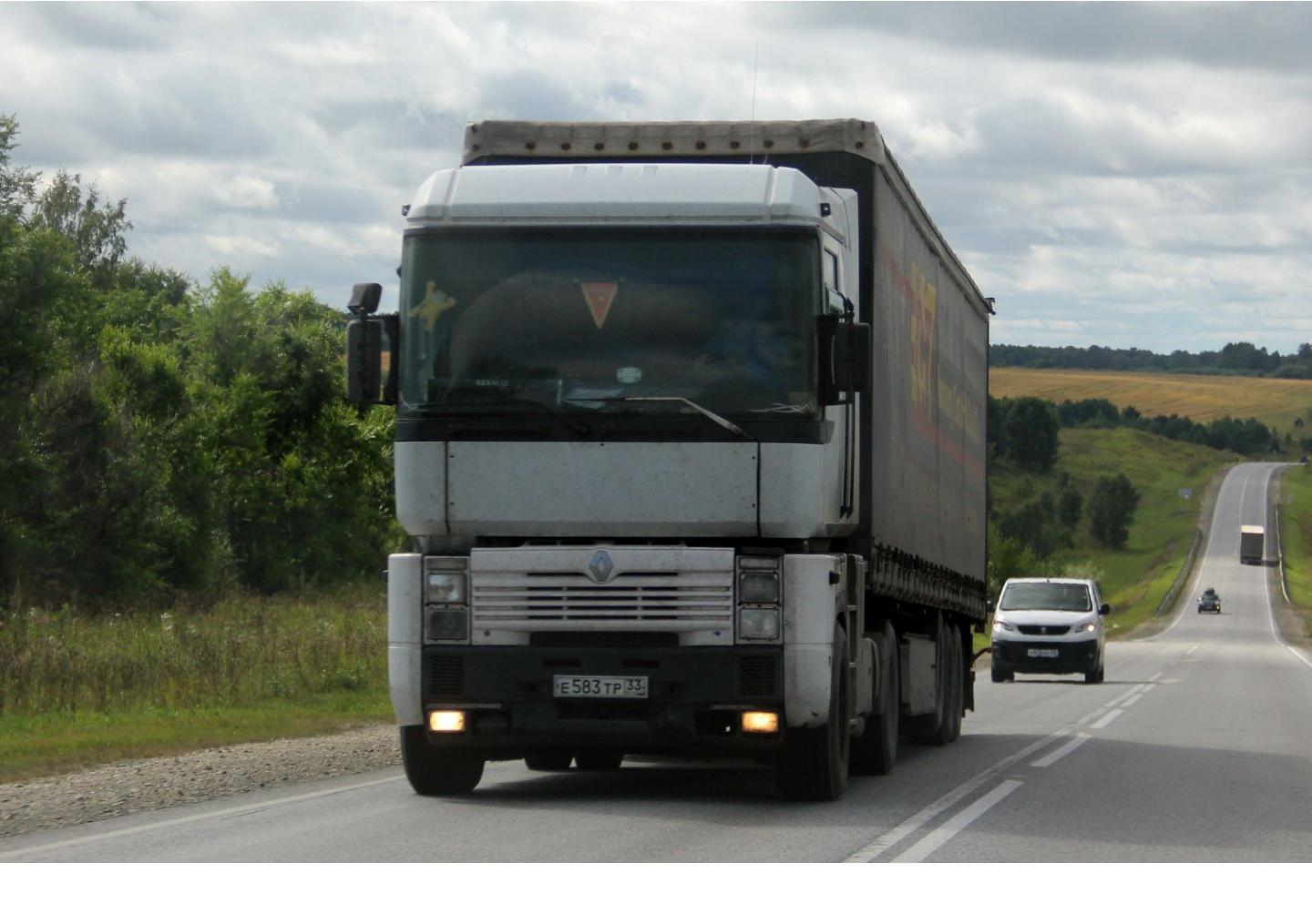 Автомобиль госномер Е583ТР33