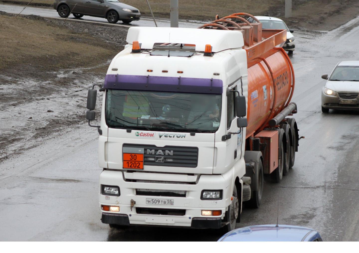 Автомобиль госномер Н509ТВ55