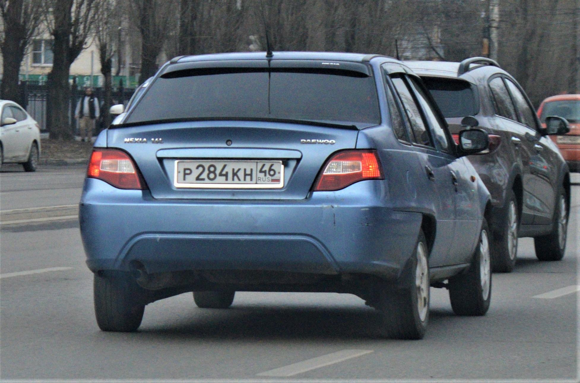 Автомобиль госномер Р284КН46