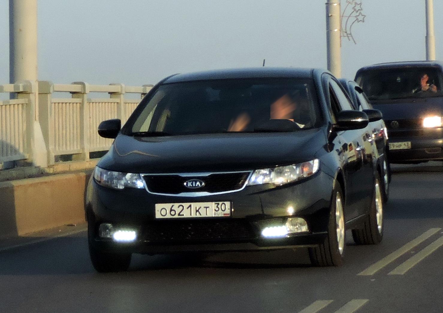 Автомобиль госномер О621КТ30