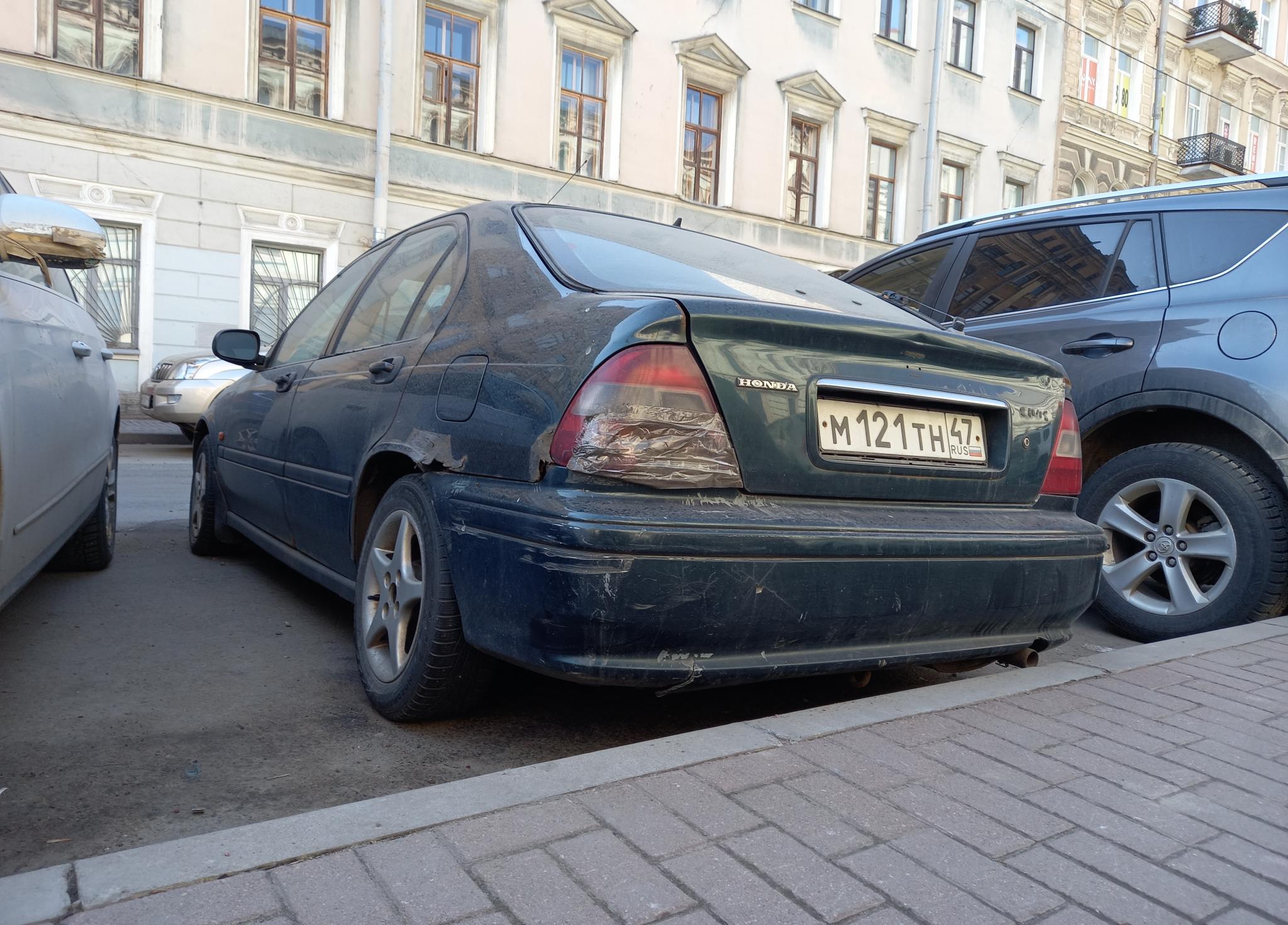 Автомобиль госномер М121ТН47