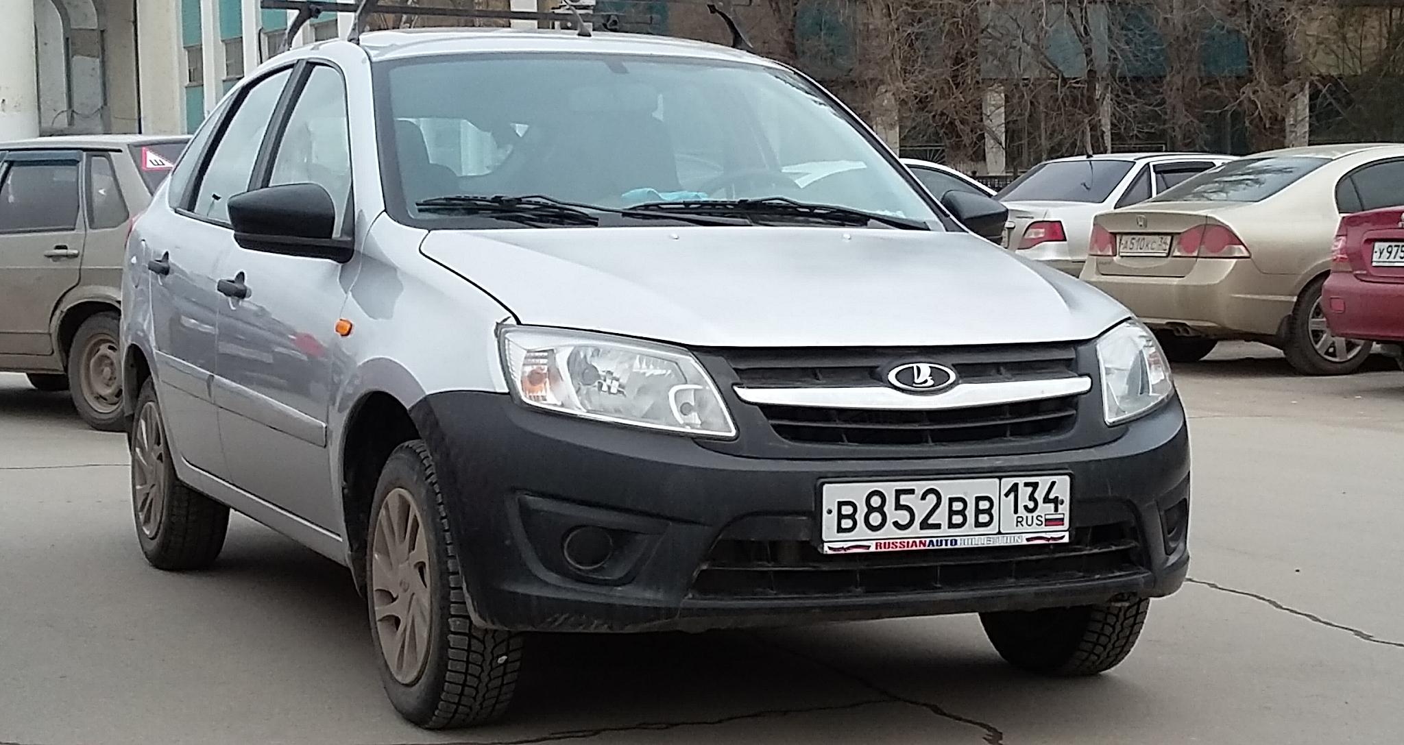 Автомобиль госномер В852ВВ134