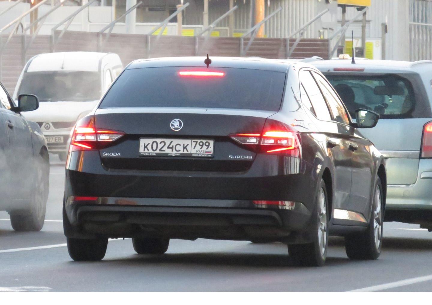 Автомобиль госномер К024СК799