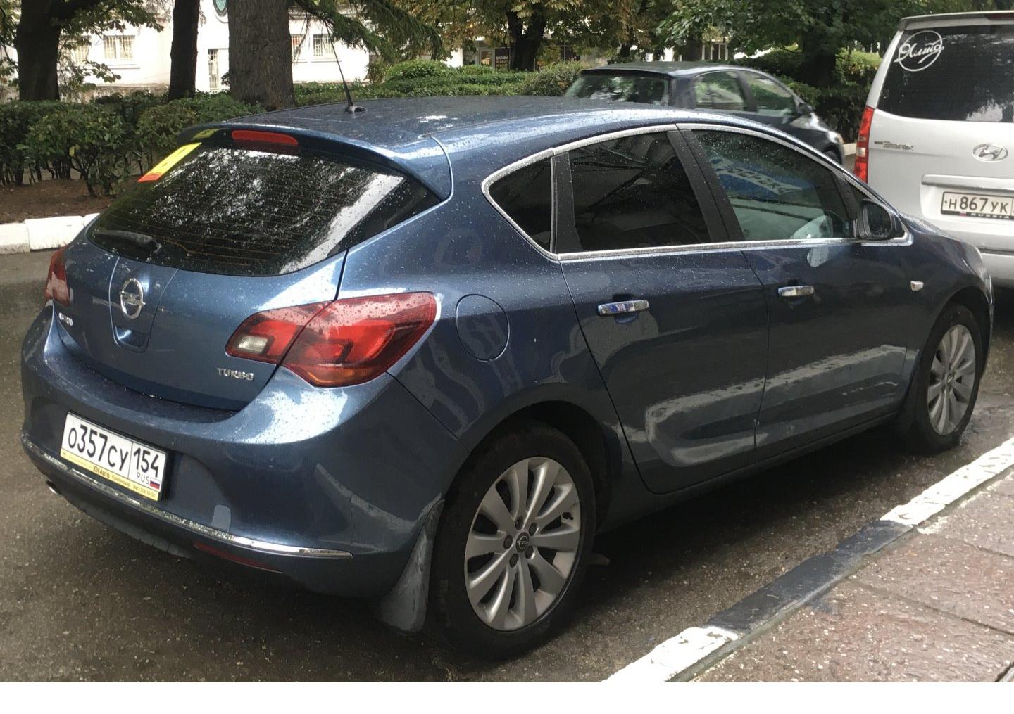 Автомобиль госномер О357СУ154