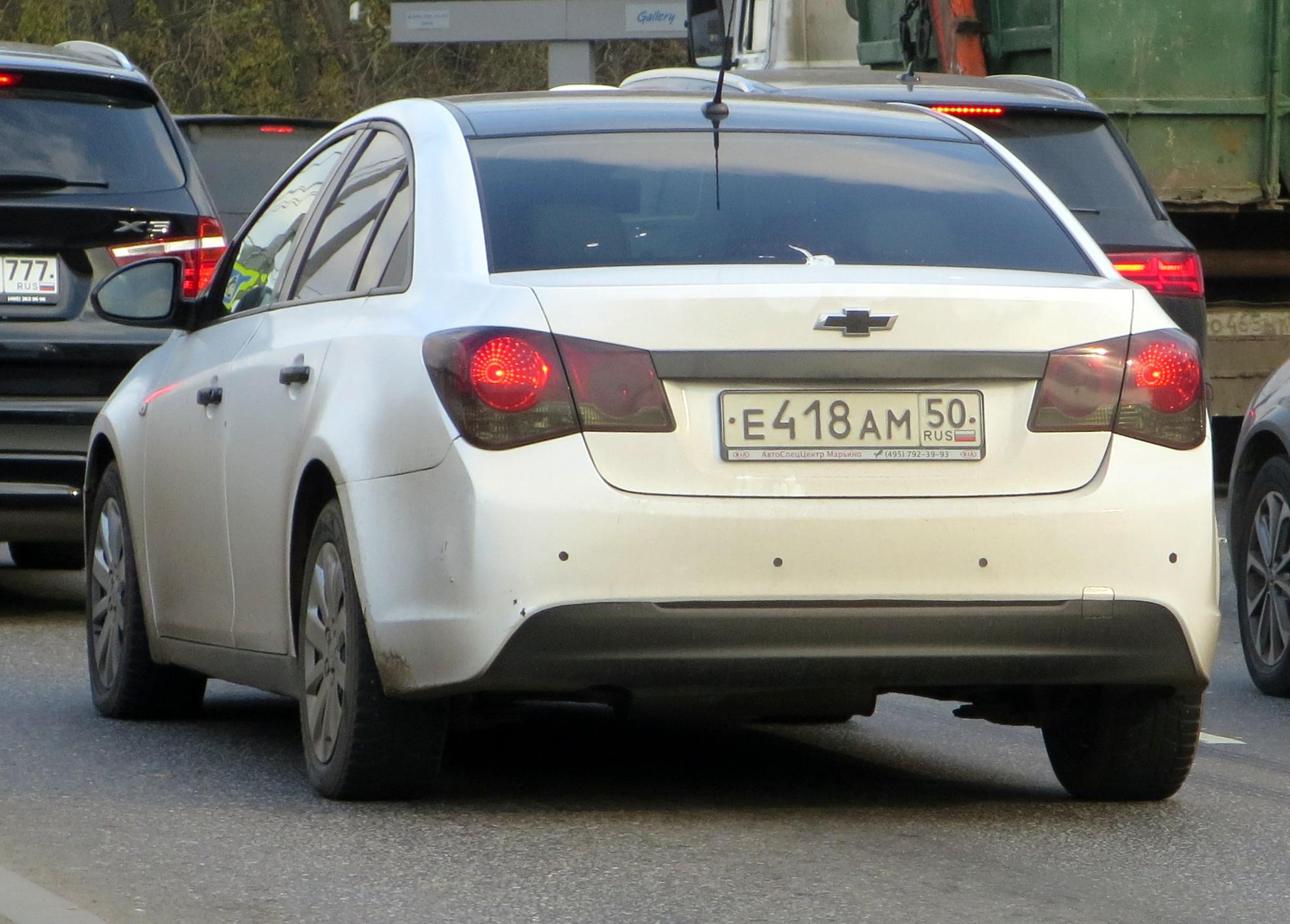 Автомобиль госномер Е418АМ50