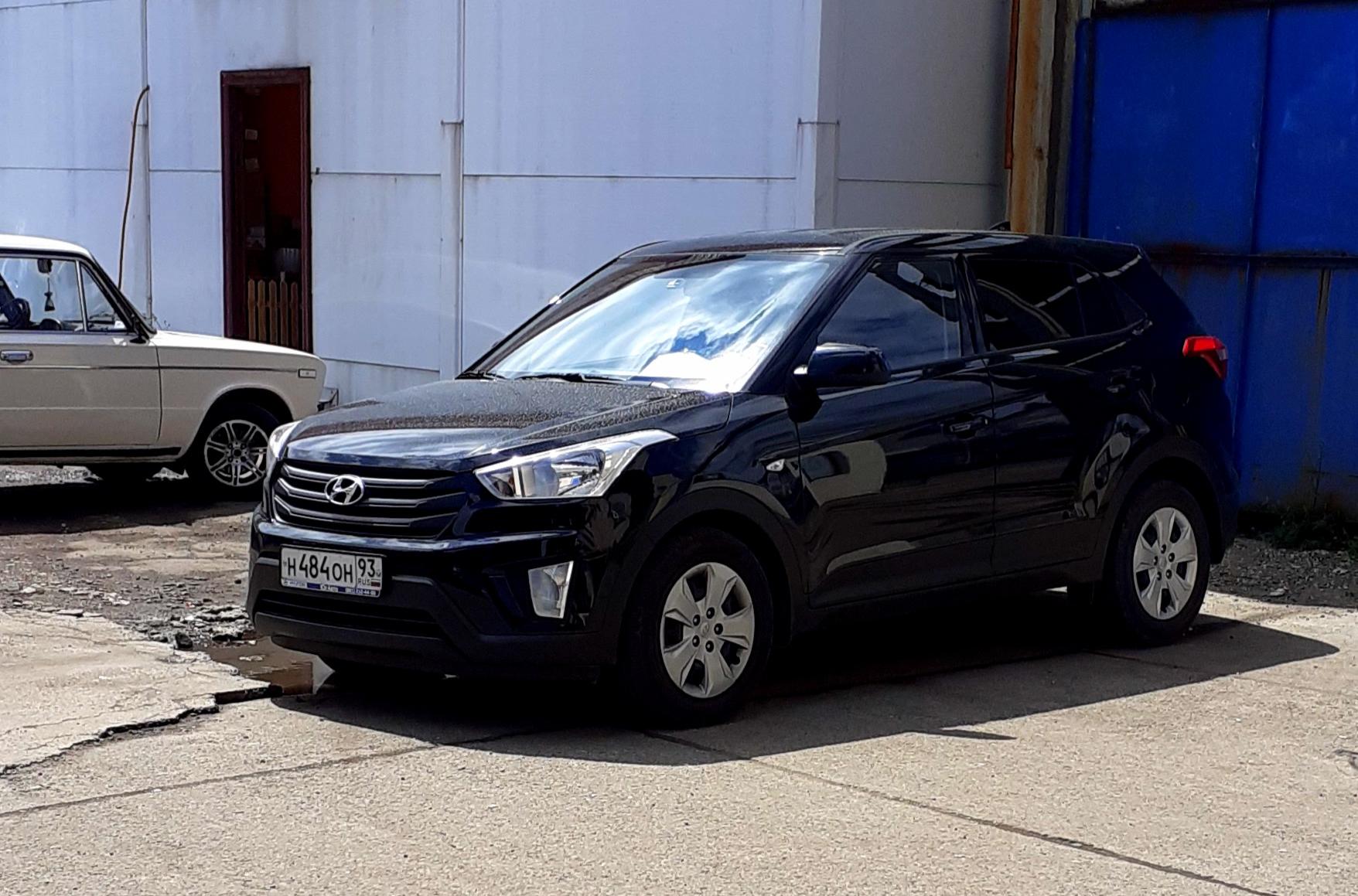 Автомобиль госномер Н484ОН93