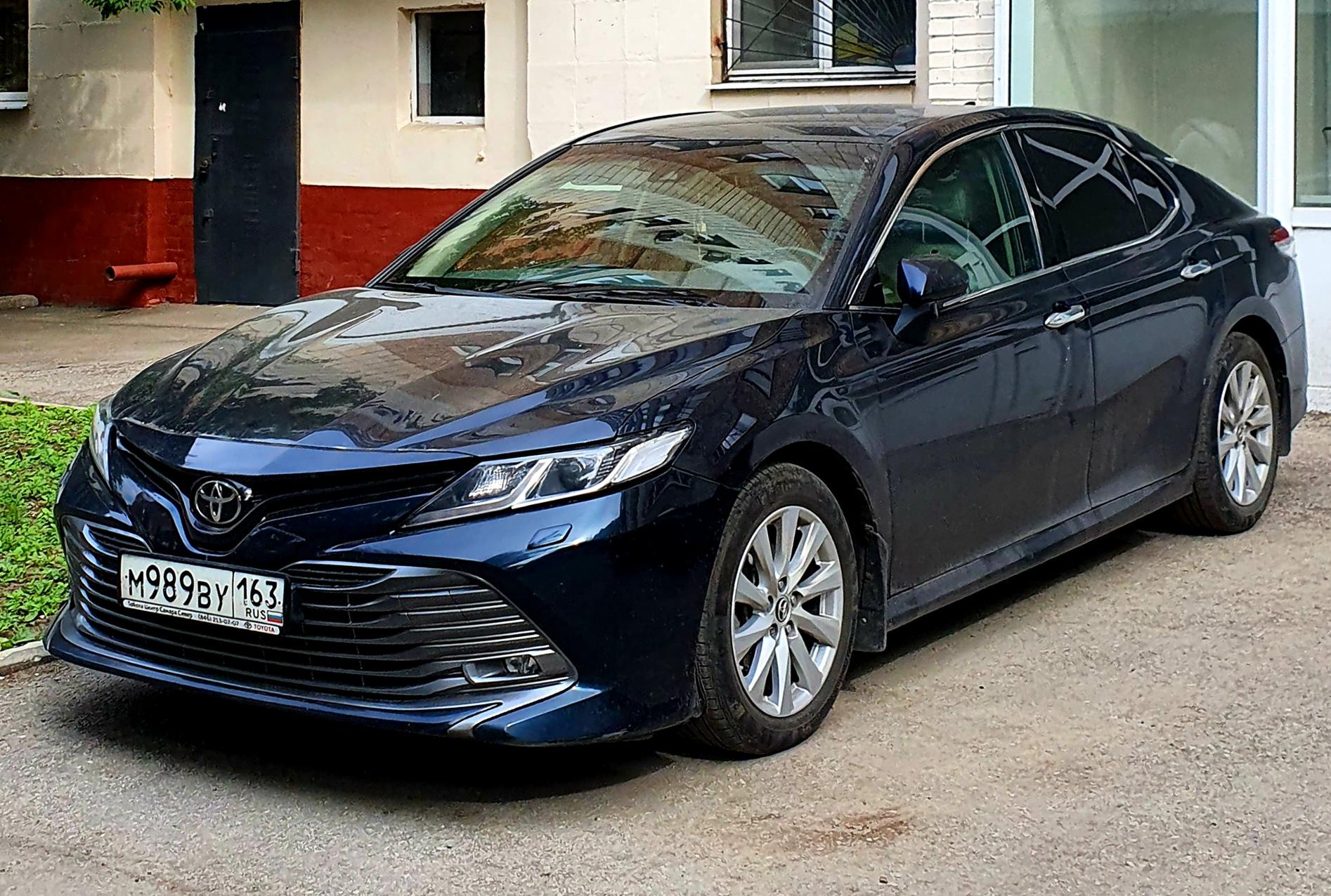 Автомобиль госномер М989ВУ163