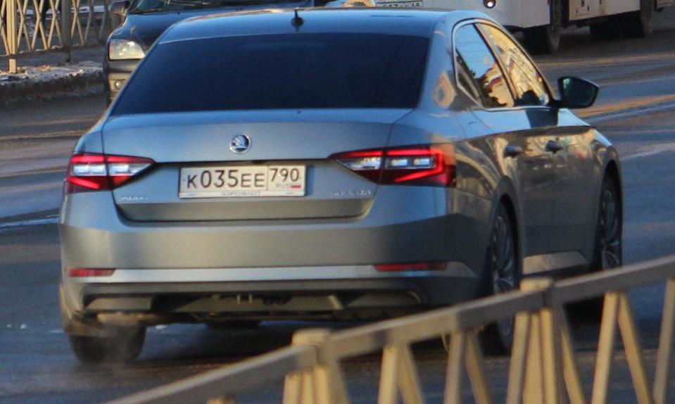 Автомобиль госномер К035ЕЕ790