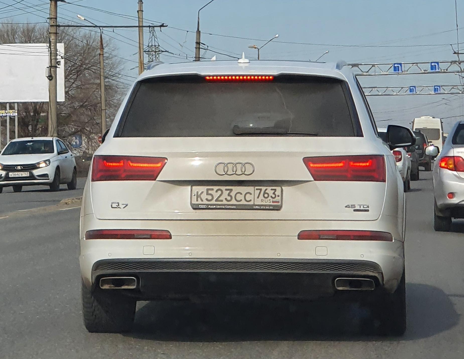 Автомобиль госномер К523СС763
