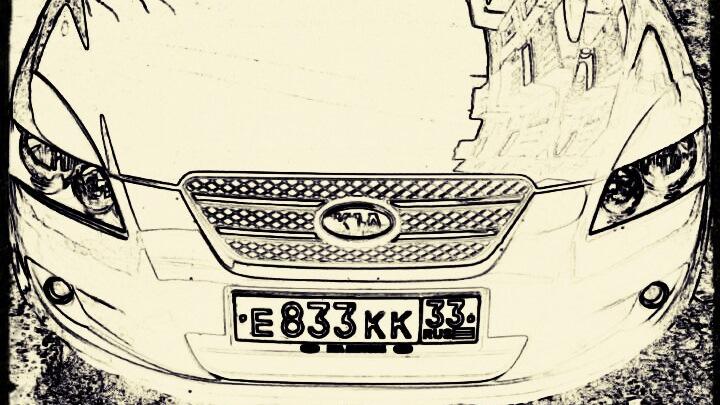 Автомобиль госномер Е833КК33