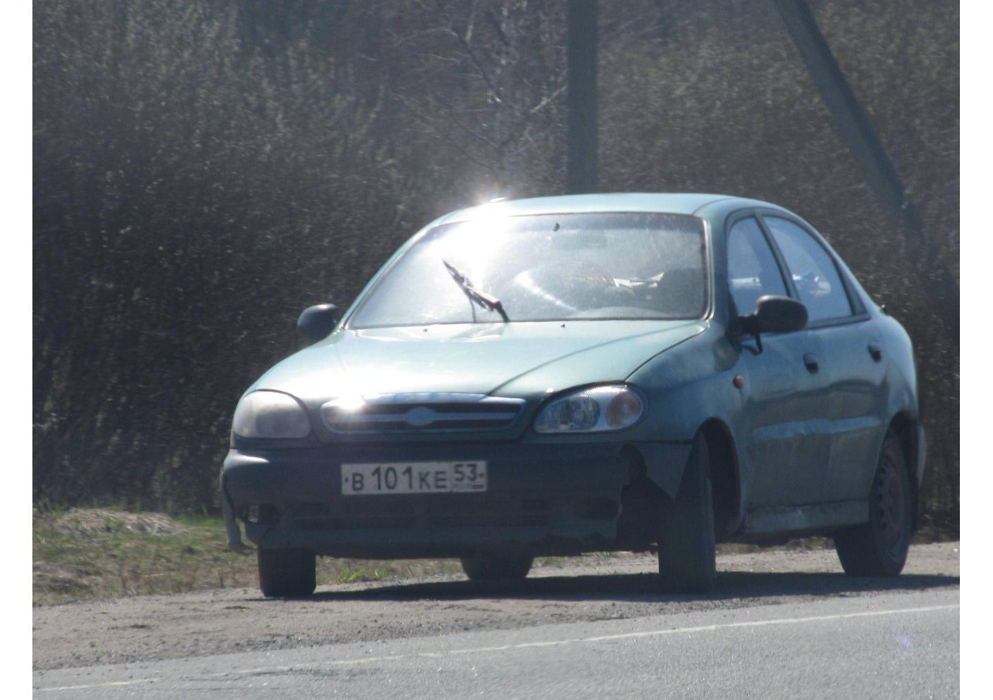 Автомобиль госномер В101КЕ53