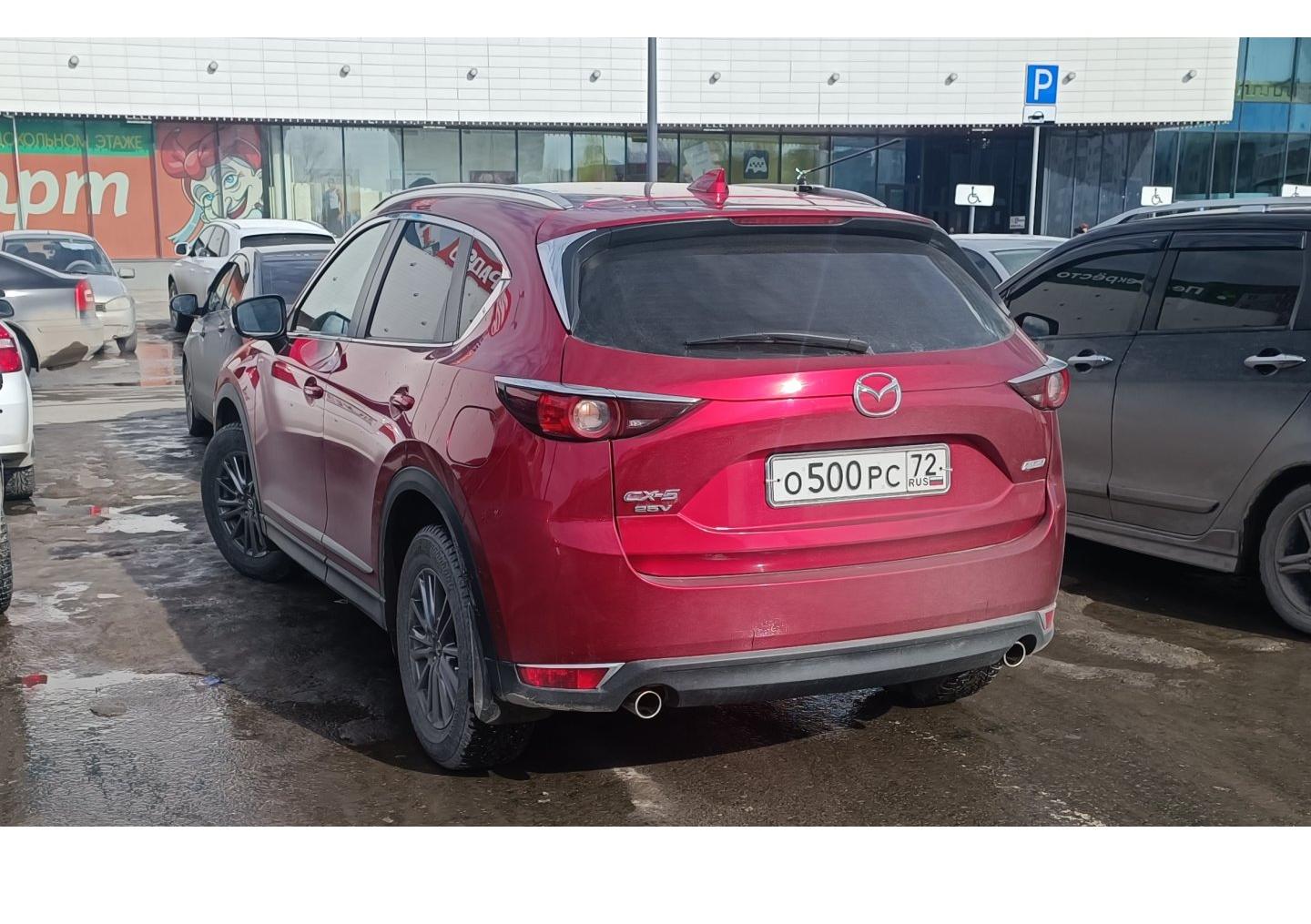 Автомобиль госномер О500РС72