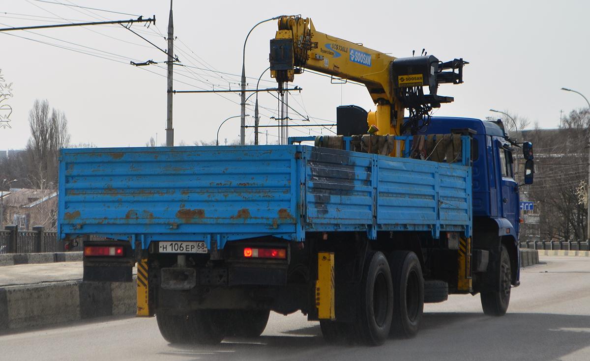 Автомобиль госномер Н106ЕР68